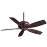 54&quot; Minka Aire Timeless Dark Brushed Bronze Pull Chain Ceiling Fan