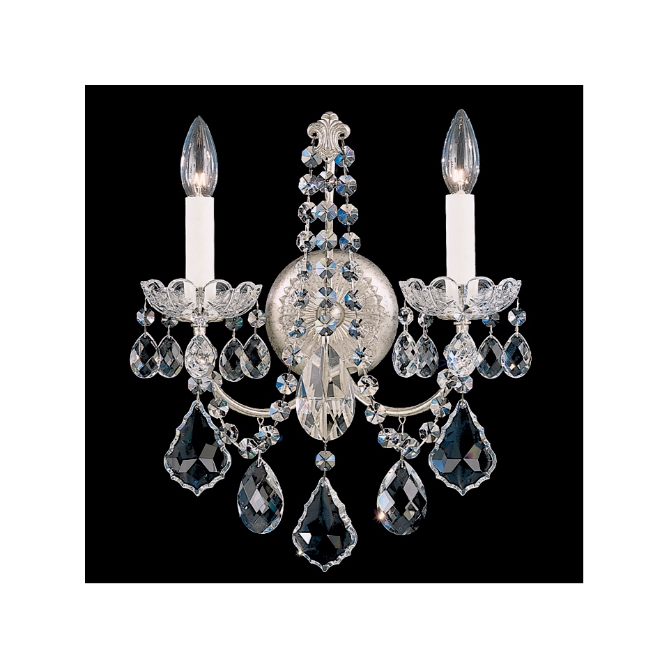 Schonbek New Orleans Collection 2 Light Crystal Wall Sconce   #N9443