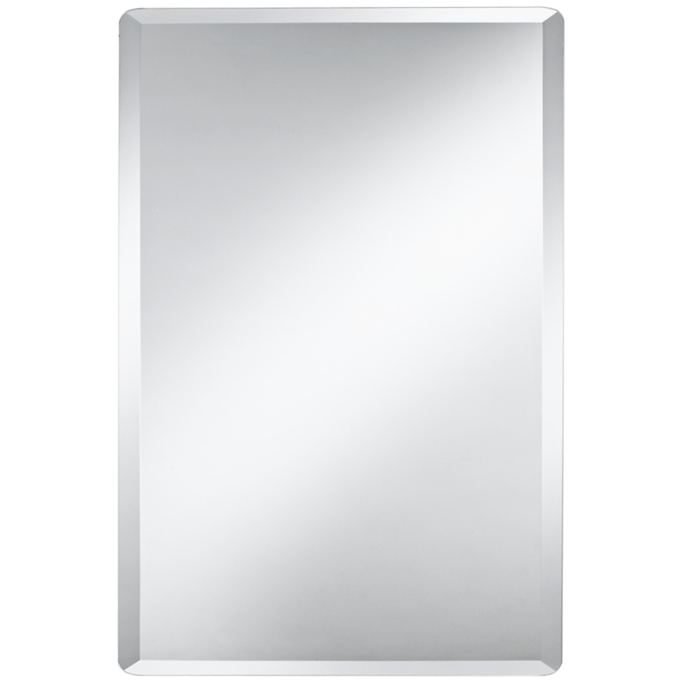 Frameless Rectangular 36" High Beveled Mirror   #P1400