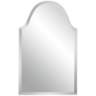 Crown Arch Frameless 20&quot; x 32&quot; Beveled Wall Mirror