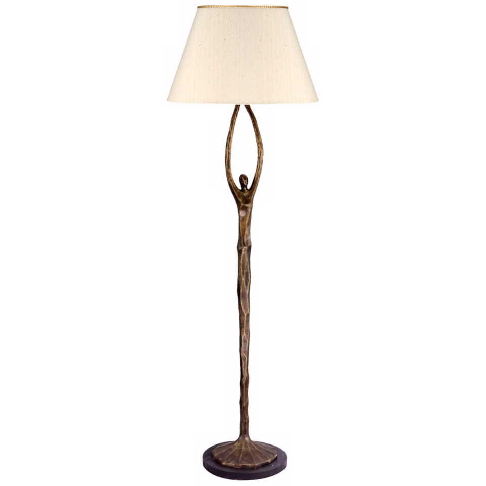 Frederick Cooper Thalia Bronze Floor Lamp   #P4410