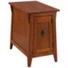 Leick 15&quot; Wide Russet Finish Mission Style End Table