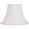 Imperial Shade Collection White Bell 9x18x13 (Spider) - #R2671 | Lamps Plus