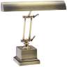 House of Troy 13&#8221; High Brass Twin Arm Piano Desk Lamp