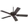 52&quot; Casa Vieja Orb Bronze Wet Location Ceiling Fan with Pull Chain