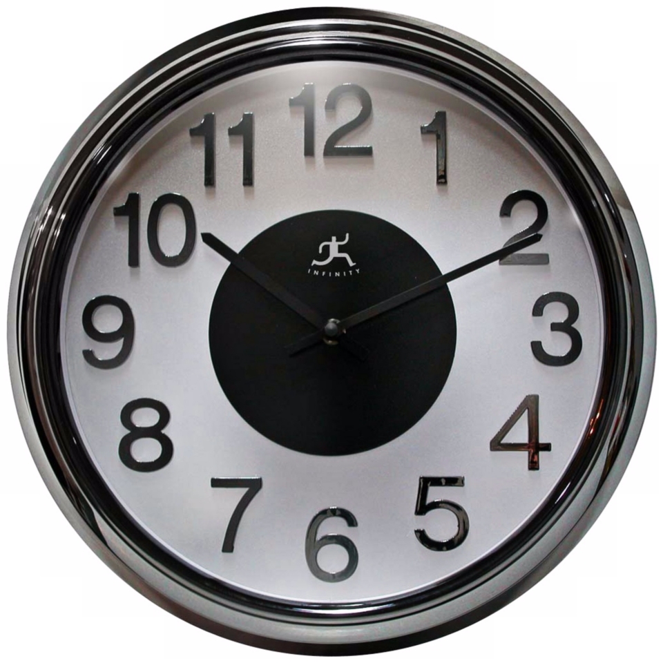 Electric Kool 15" Wide Round Wall Clock   #R6835