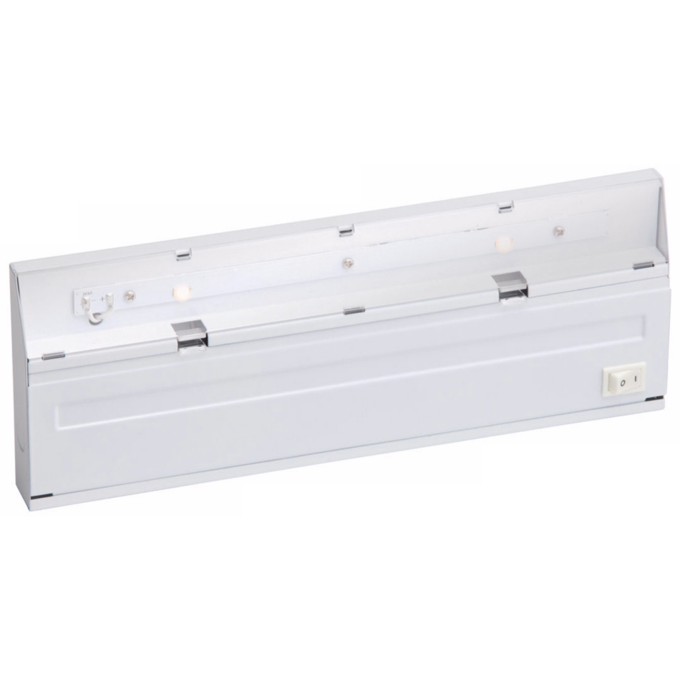 White Direct Wire LED 12" Dimmable Under Cabinet Light   #T4898
