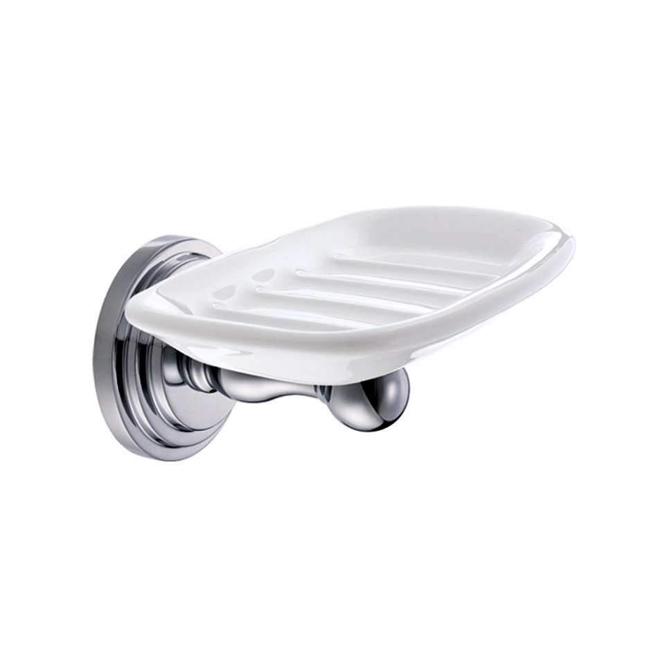 Gatco Marina Chrome Soap Dish Holder   #U6322