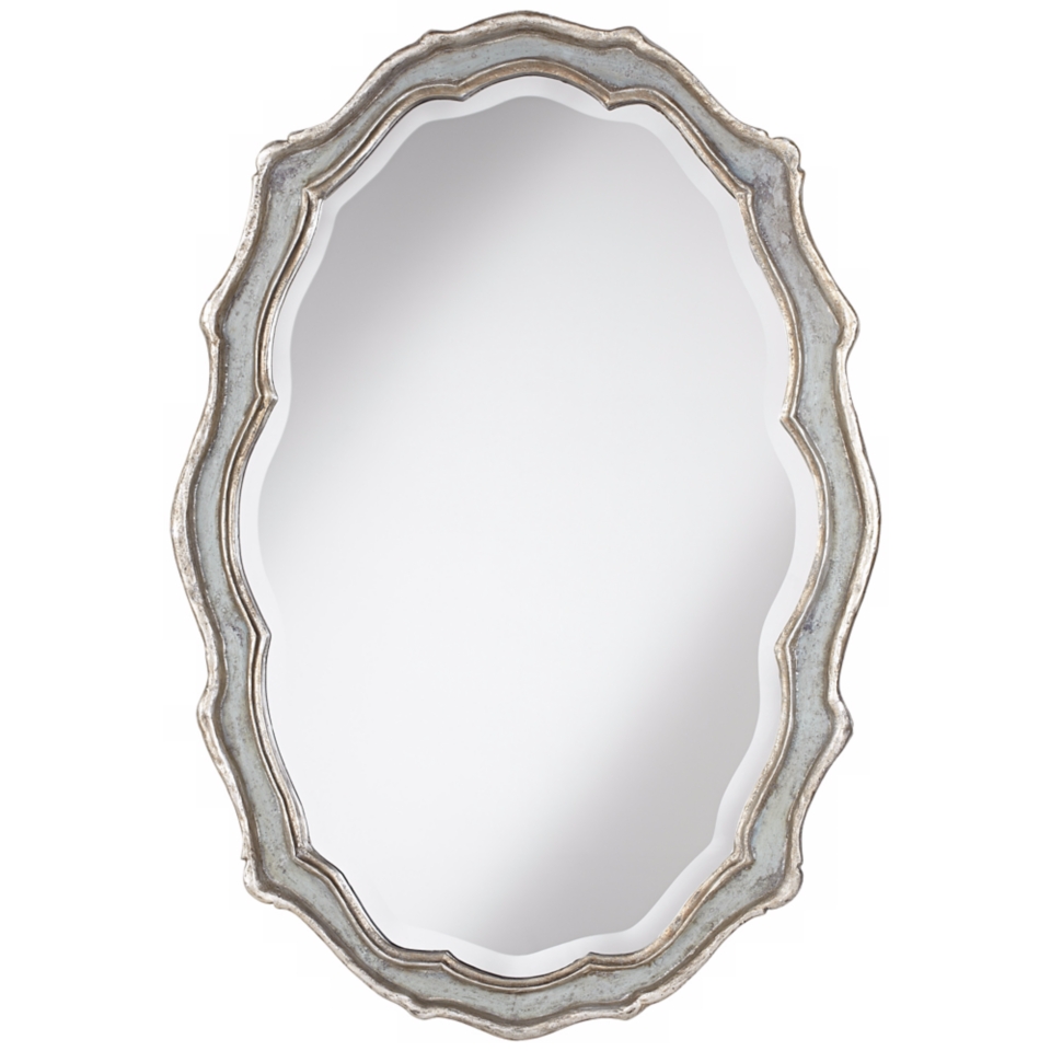 Uttermost Dorgali 40" High Silver Wall Mirror   #W5444