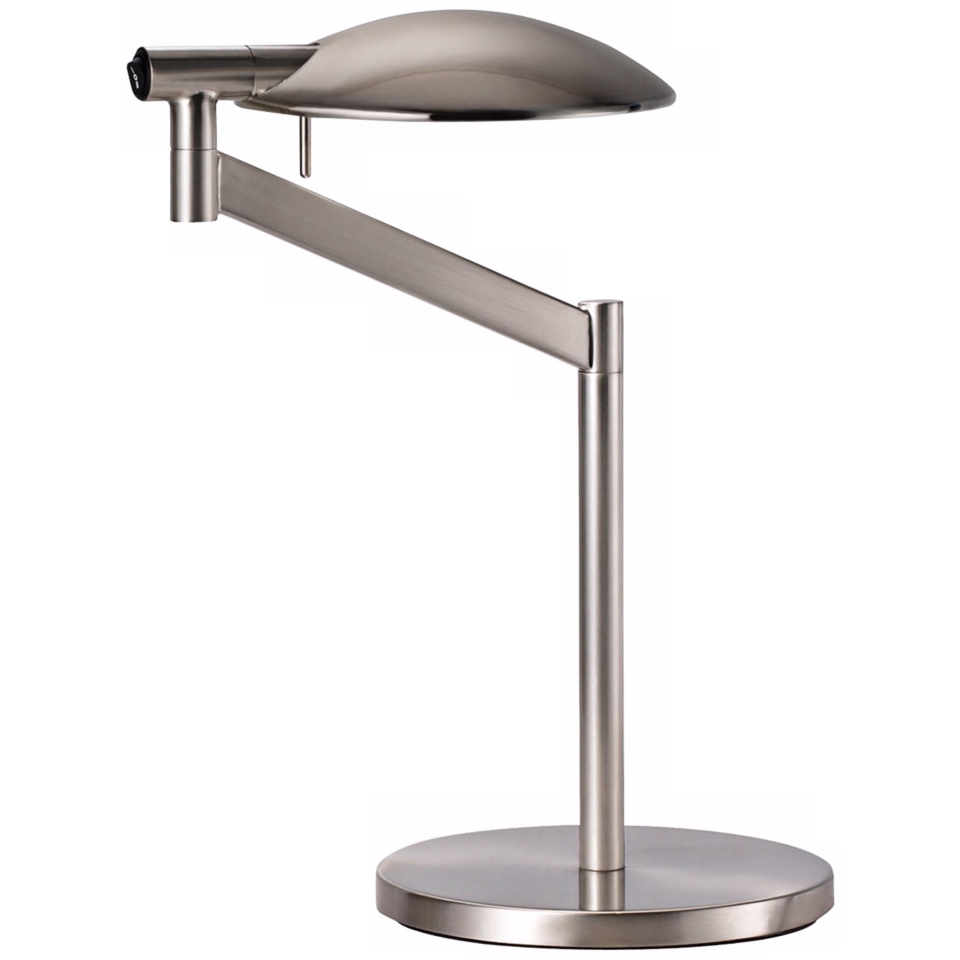 Robert Sonneman Perch Satin Nickel Desk Lamp   #W7520
