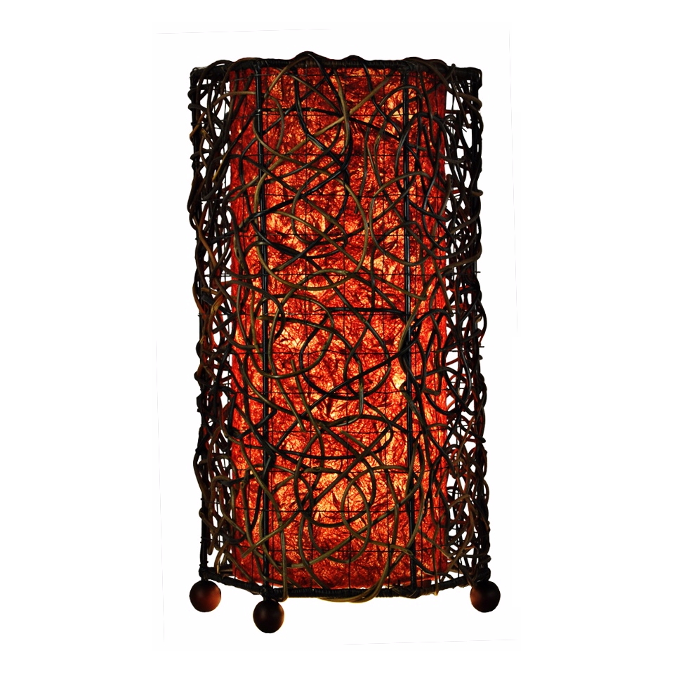 Eangee Durian Uplight Red Accent Lamp   #W9097