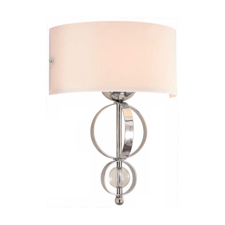Cerchi Collection 17" High Chrome Wall Sconce   #X1378
