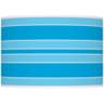 Sky Blue Bold Stripe Apothecary Table Lamp