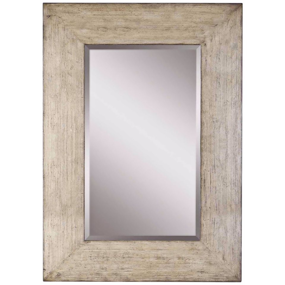 Uttermost Langford 70 1/2" High Wood Wall Mirror   #Y5574