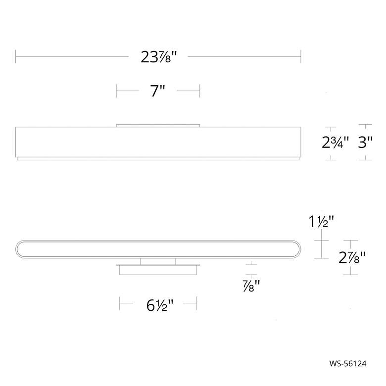 Image 7 0 to 60 LED 3-CCT Bathroom Vanity or Wall Light more views
