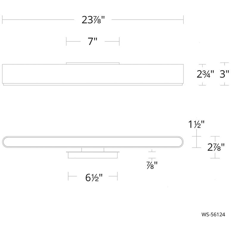 Image 6 0 to 60 LED 3-CCT Bathroom Vanity or Wall Light more views