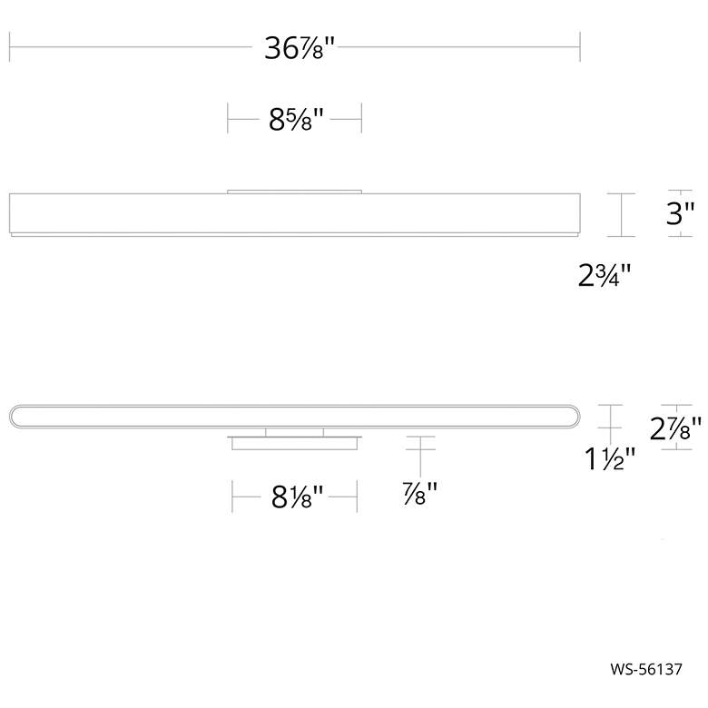 Image 3 0 to 60 LED 3-CCT Bathroom Vanity or Wall Light more views
