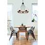 Millennium Lighting Taos 26" Wide 5-Light Ring Chandelier in scene