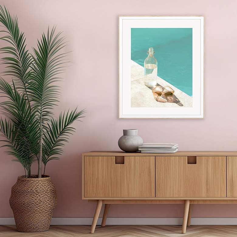 Image 1 Summer Chill - Refresh 36" High Giclee Framed Wall Art in scene