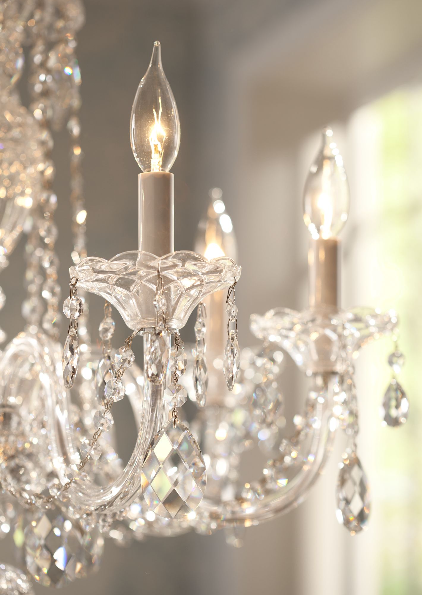 Schonbek Sterling 25" Wide Traditional Heritage Crystal Chandelier in scene