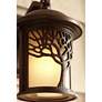 John Timberland Mission Tree 9 1/2" High Bronze Outdoor Wall Light in scene