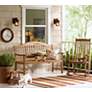 Thumbnail1 of John Timberland Mission Tree 9 1/2" High Bronze Outdoor Wall Light in scene
