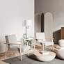 1_Simple Designs 57" White End Table Floor Lamp with USB and Outlet in scene