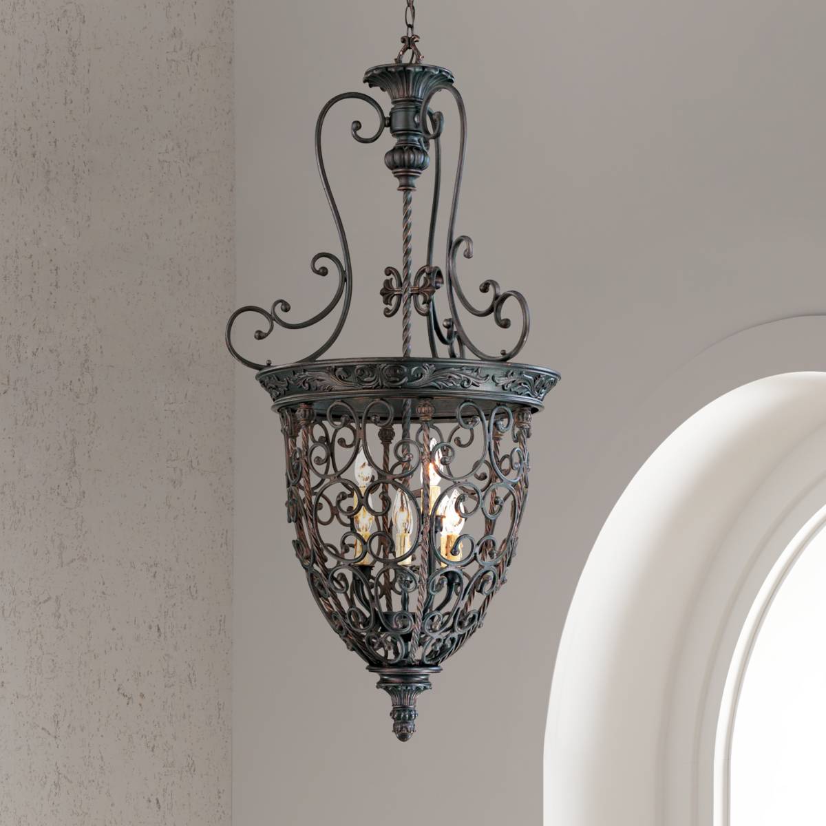 Entry Chandeliers - Upscale Entryway Chandelier Designs | Lamps Plus