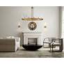 1_Maxim Ovation 13" High Gold LED 2-Light Wall Sconce in scene