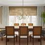1_Estate 30" Wide Polished Brass 9-Light Chandelier in scene