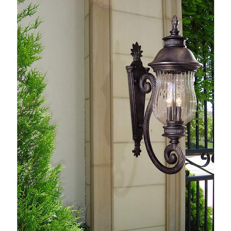 Image 1 Newport Collection 27 3/4 inch High Outdoor Lantern in scene