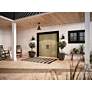 Thumbnail1 of Kichler Hampshire 15 1/4" High Climates Black Outdoor Wall Light in scene