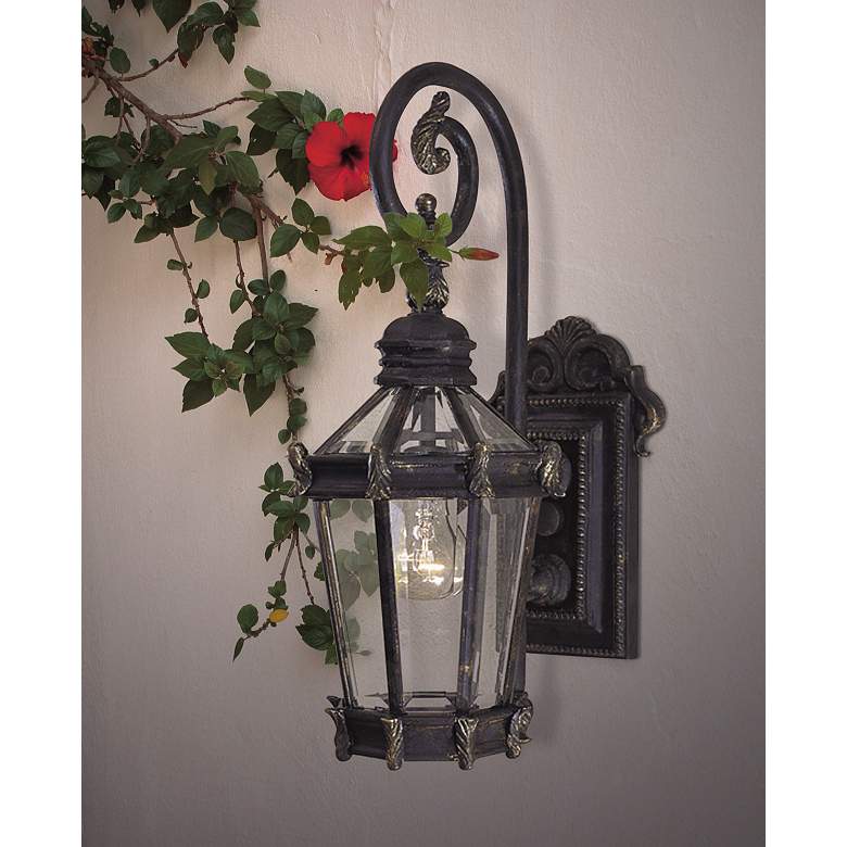 Image 3 Stratford Hall 20 3/4 inch High Outdoor Lantern in scene