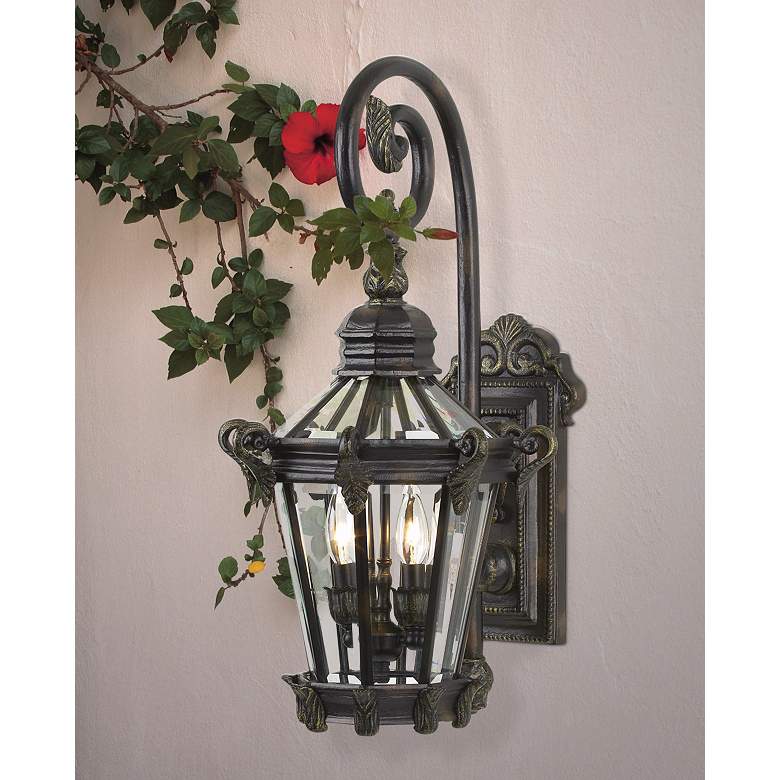 Image 3 Stratford Hall Collection 25 1/4" High Outdoor Wall Light in scene
