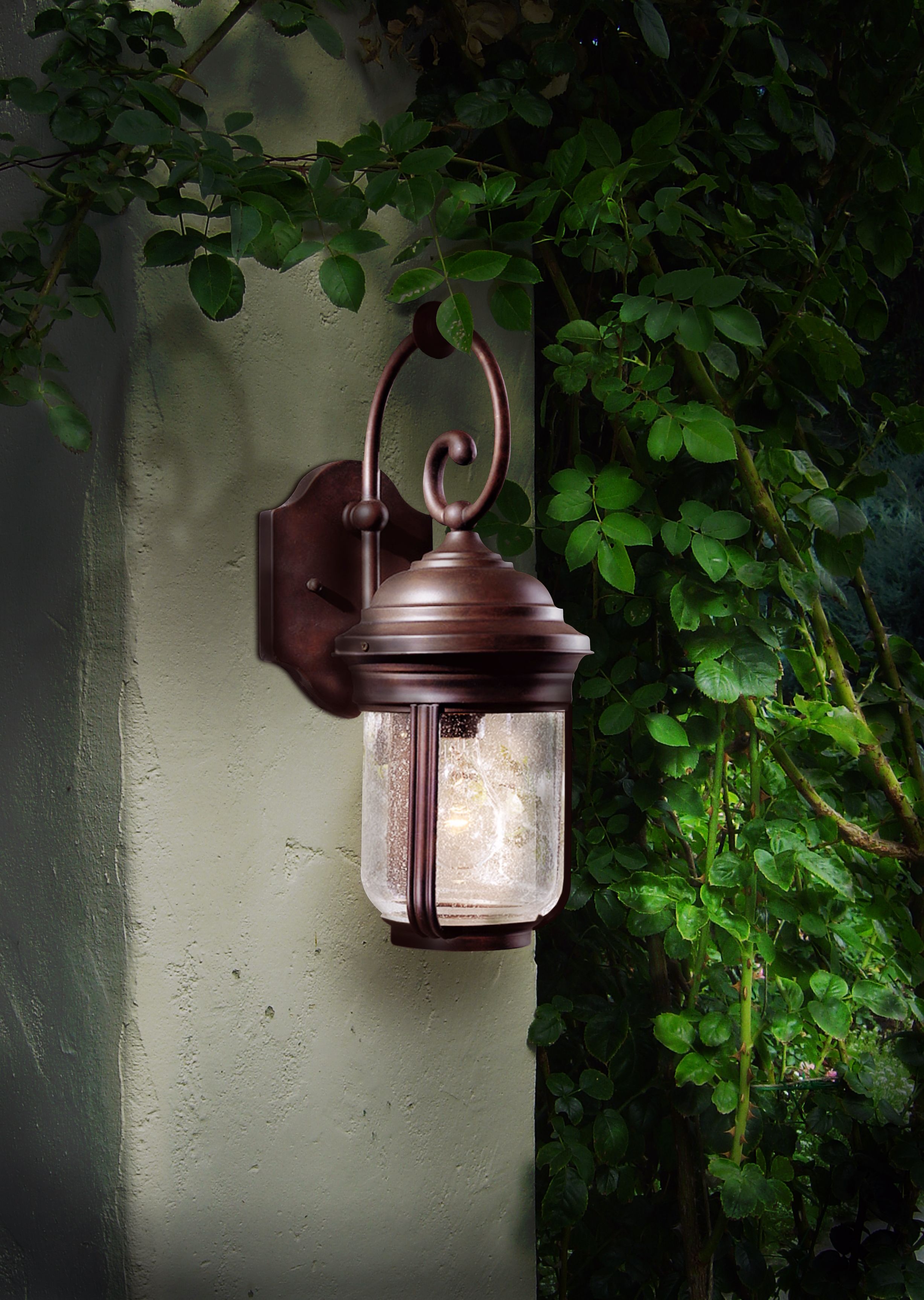 Amherst Collection 16 3/4" High Outdoor Lamp in scene