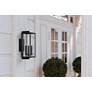 Nico 20" High French Iron Outdoor Wall Light in scene