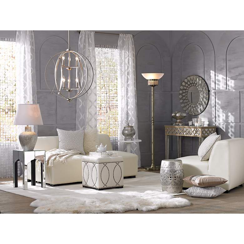 Image 1 Ellijay 3-Light Outdoor Hanging Lantern in English Bronze in scene