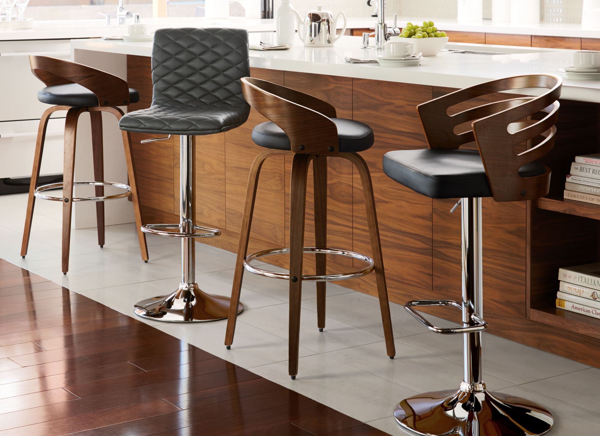 adele swivel bar stool