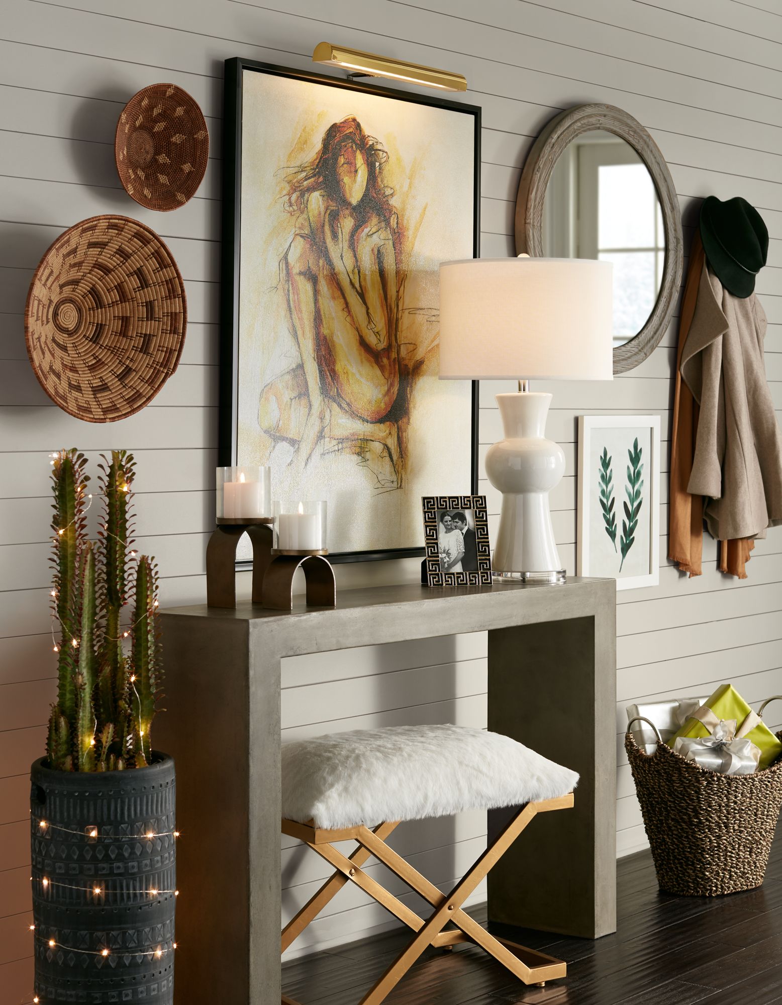 entry table lamp ideas