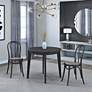 Marko Natural and Black Side Chairs Set of 2 in scene