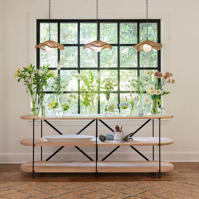 Image 1 Regina Andrew Workshop Console Table 30 Height in scene