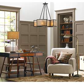 Image5 of Kensington Hill Horses Running Wild 8 1/2" High Golden Bronze Statue in scene