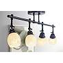Thumbnail1 of Elm Park 36" Wide Adjustable 4-Head Bronze Track Style Ceiling Light in scene