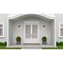 1_Quoizel Westover 10" High Earth Black Outdoor Wall Light in scene