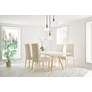 1_Elegant Lighting Destry 18 1/2" Brass Clear Glass Multi-Light Pendant in scene