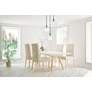 1_Elegant Lighting Destry 18 1/2" Chrome Clear Glass Multi-Light Pendant in scene