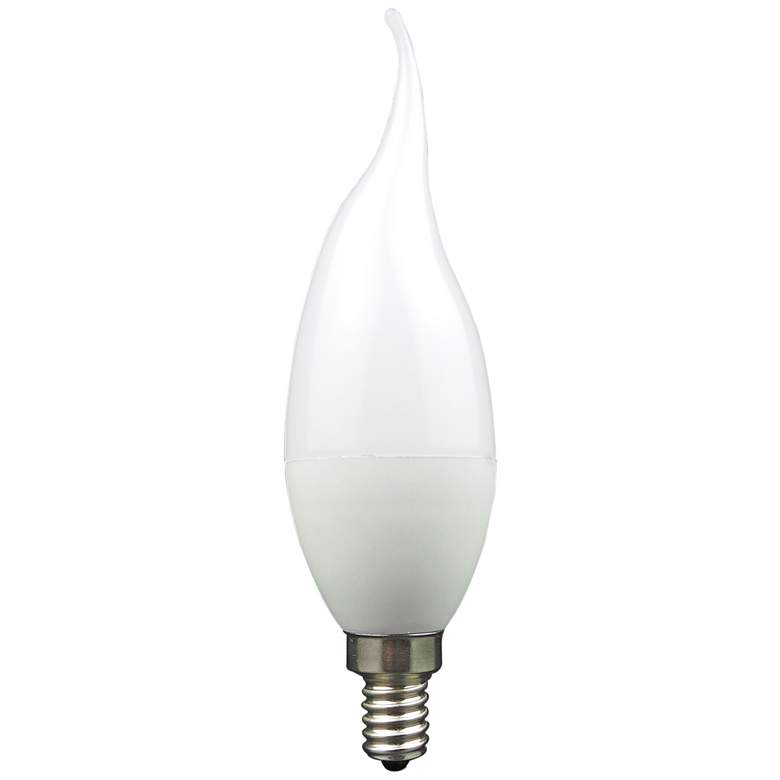 Image 3 1.5W Flickering Flame Non-Dimmable LED Candelabra Light Bulb 2 Pack more views