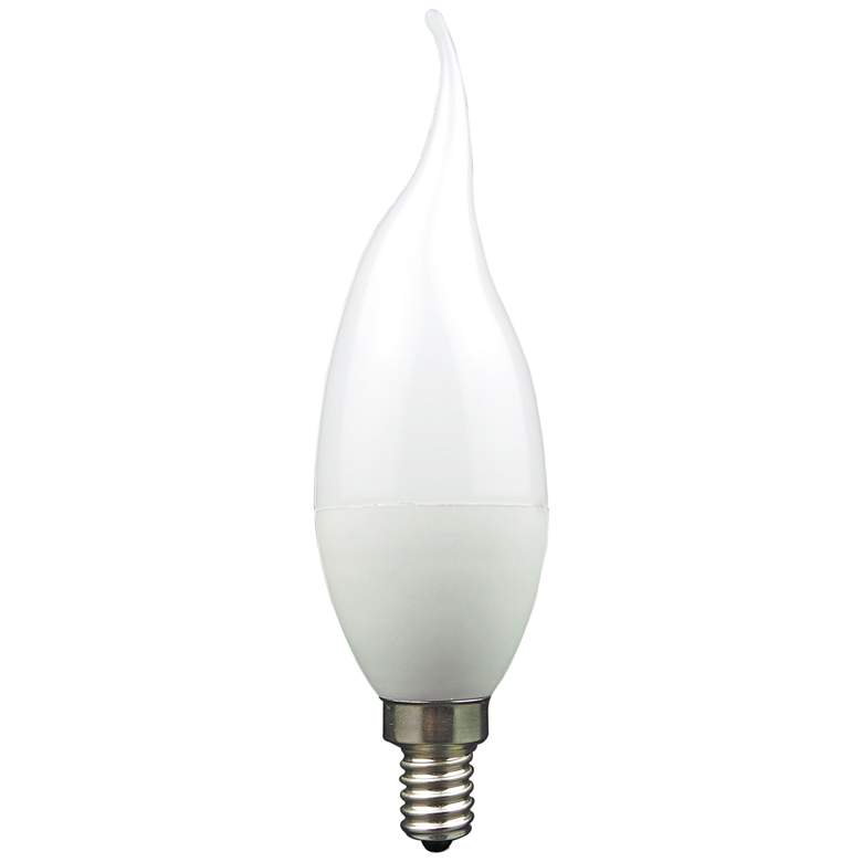 Image 2 1.5W Flickering Flame Non-Dimmable LED Candelabra Light Bulb more views