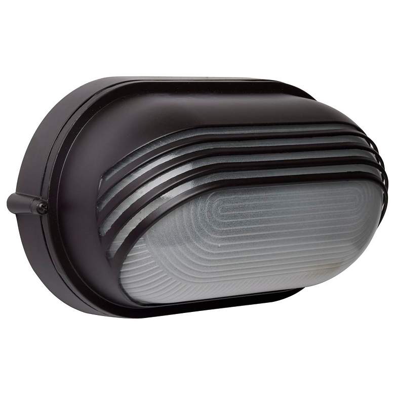 Image 3 1 Light - 10 in. - Oval Hood Bulk Head - Die Cast Bulk Head more views