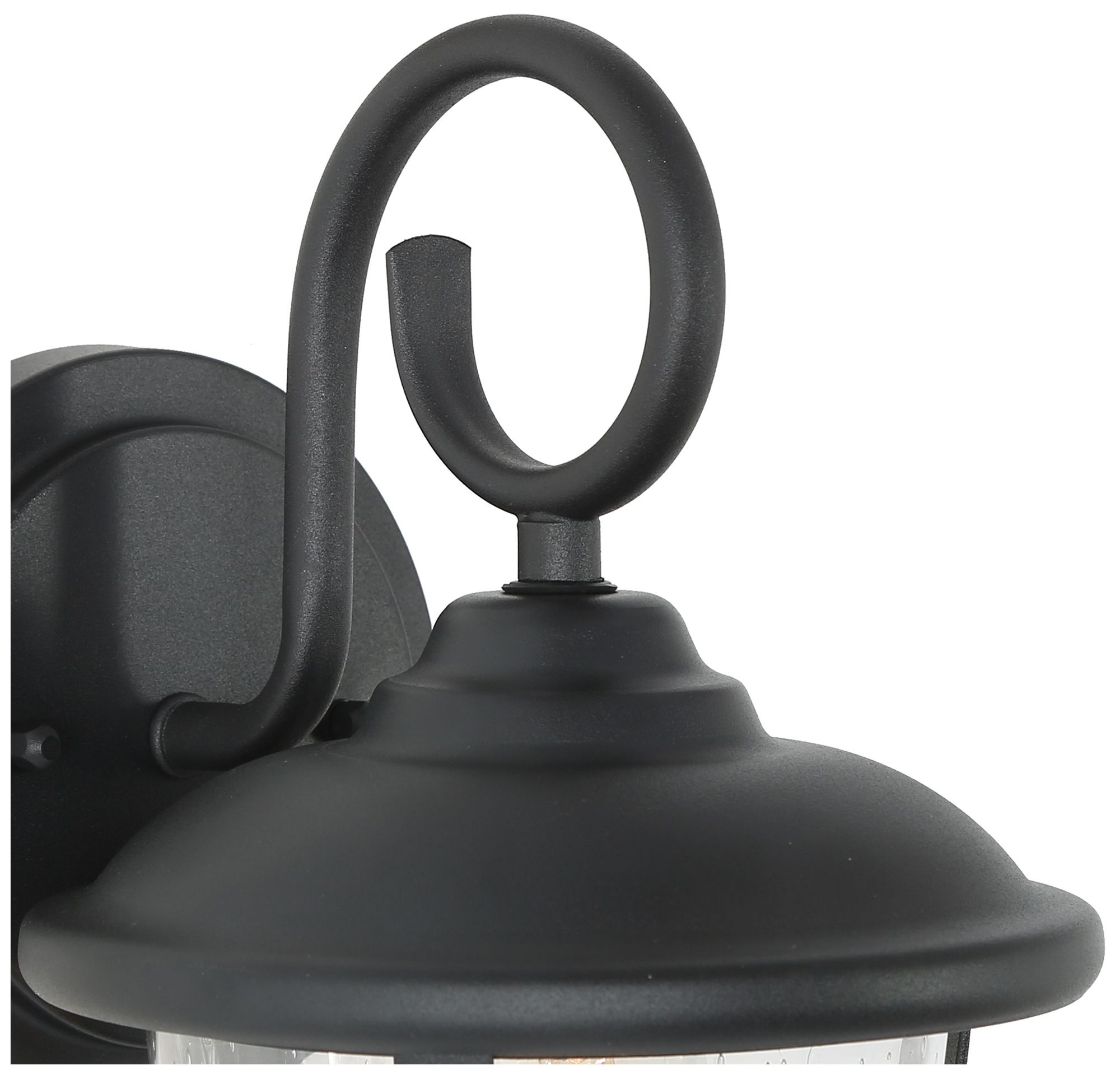 Image 2 1-Light 11"H Classic Black Wall Lamp more views